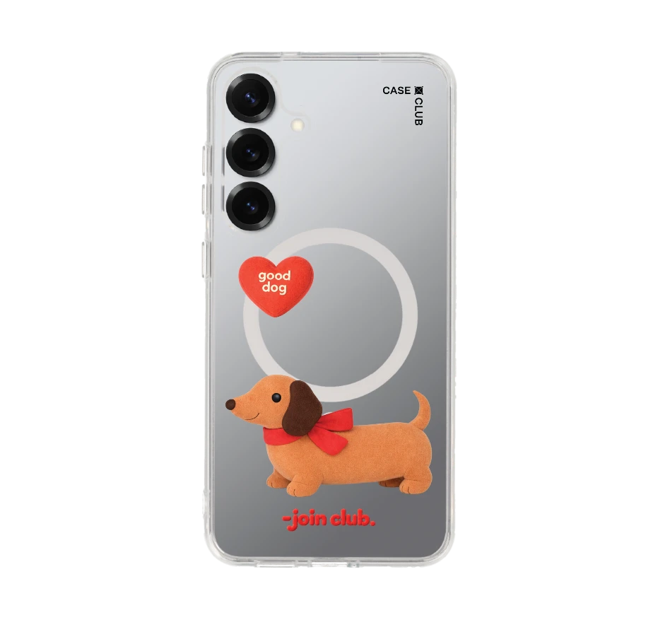 join the club heartful dachshund
