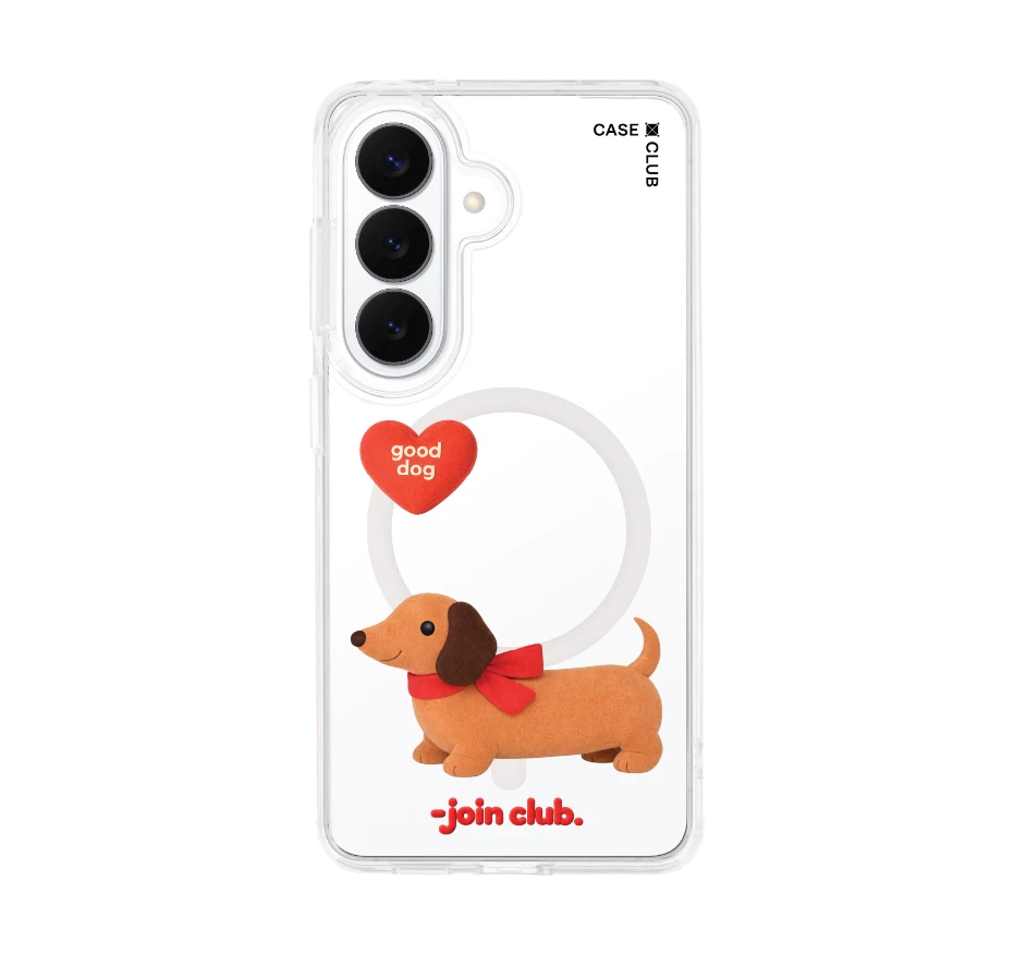 join the club heartful dachshund