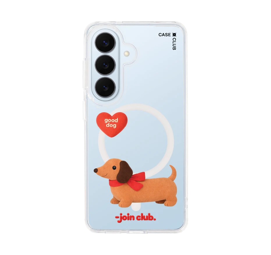 join the club heartful dachshund