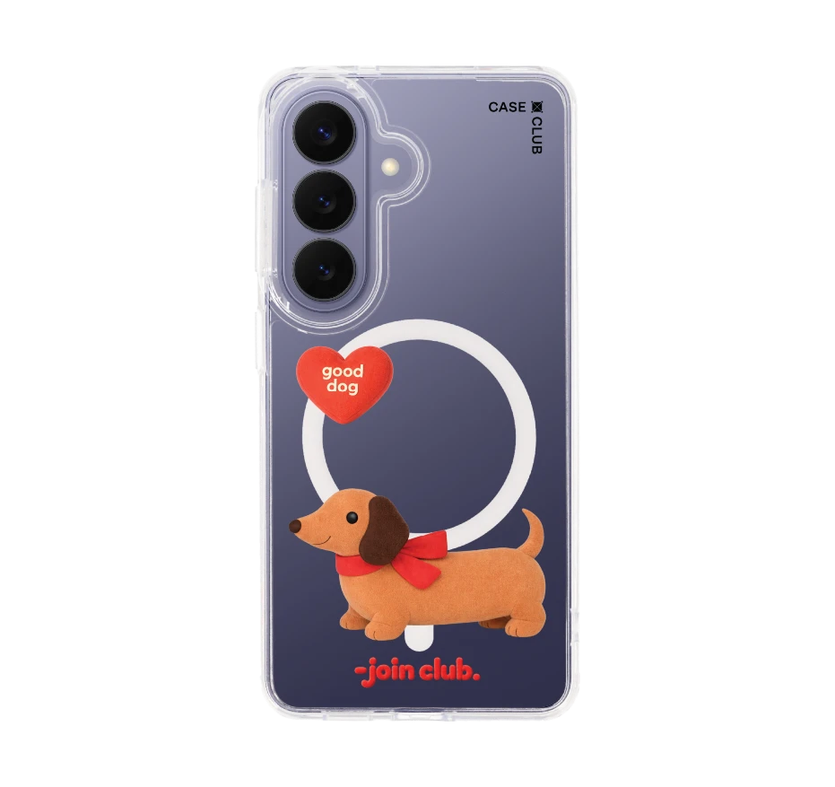 join the club heartful dachshund