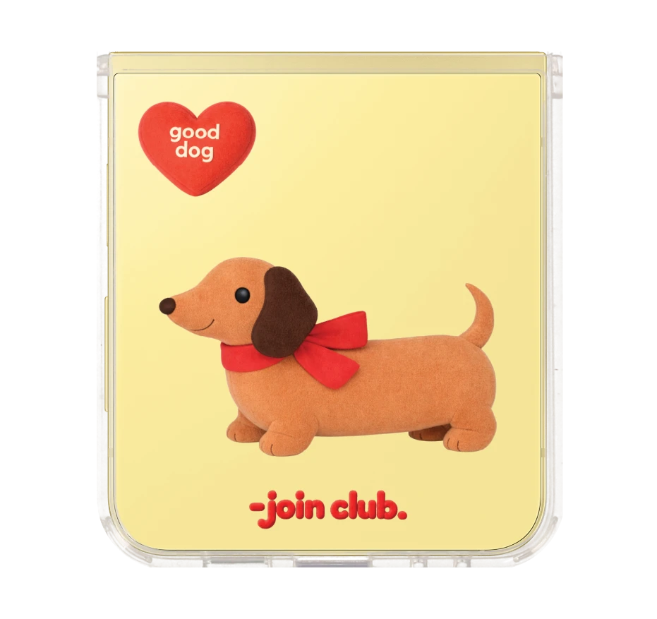 join the club heartful dachshund