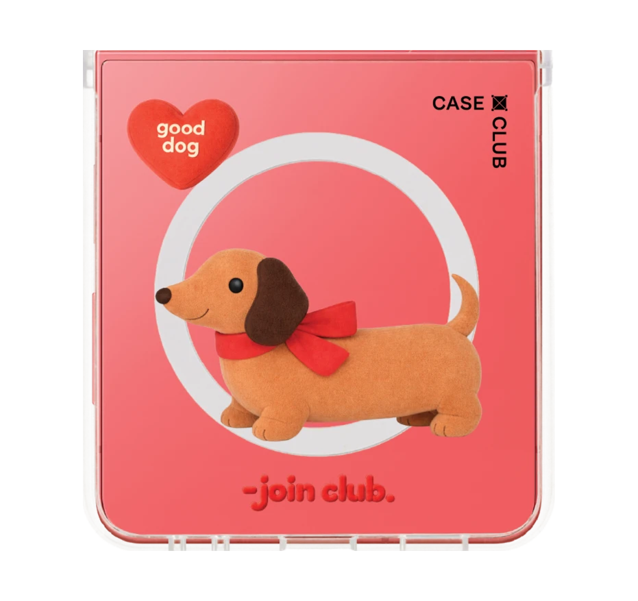 join the club heartful dachshund