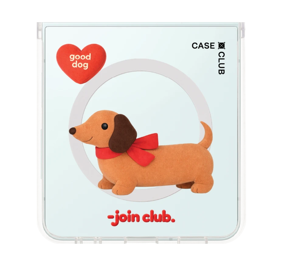 join the club heartful dachshund