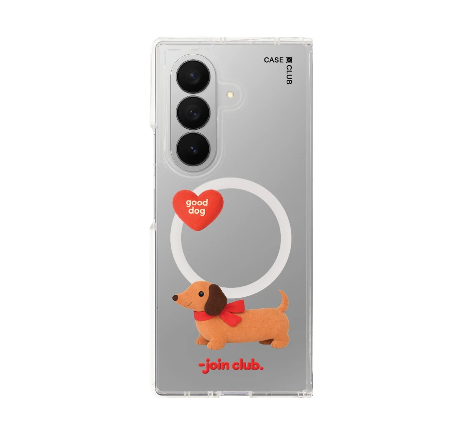 join the club heartful dachshund