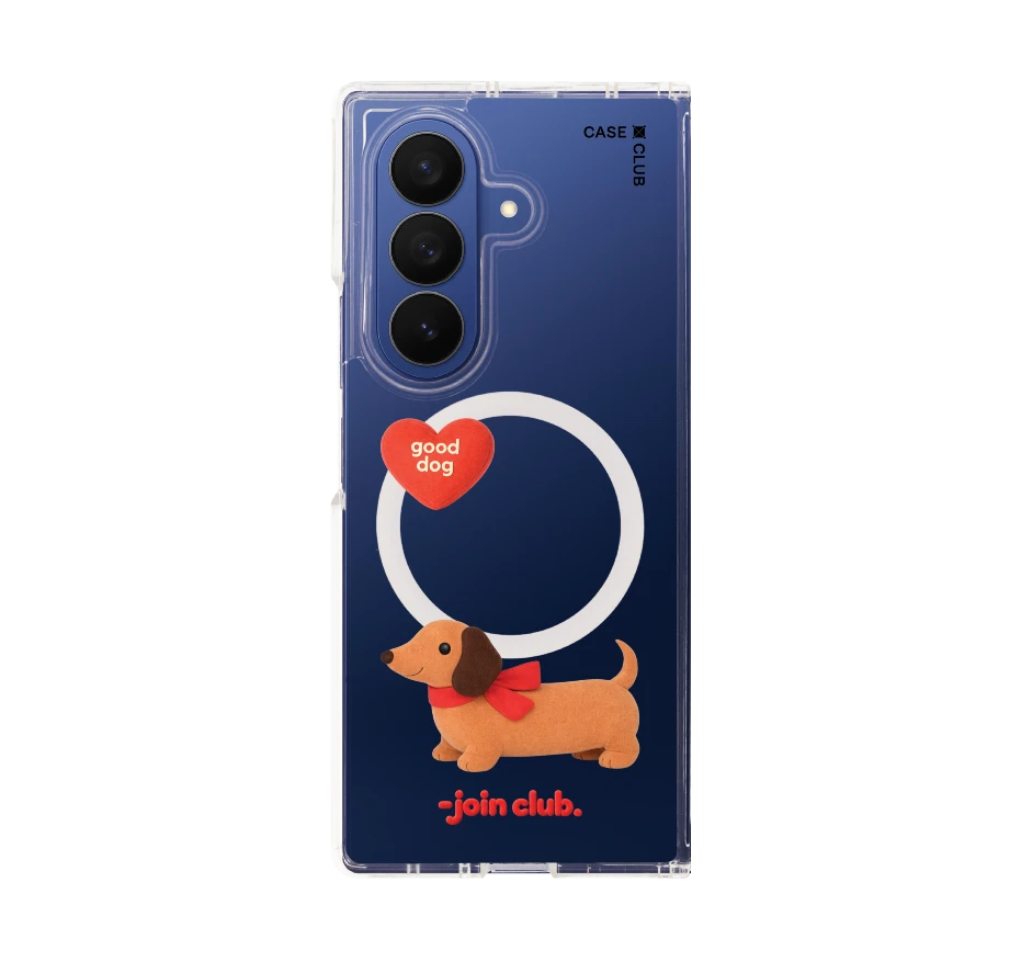 join the club heartful dachshund