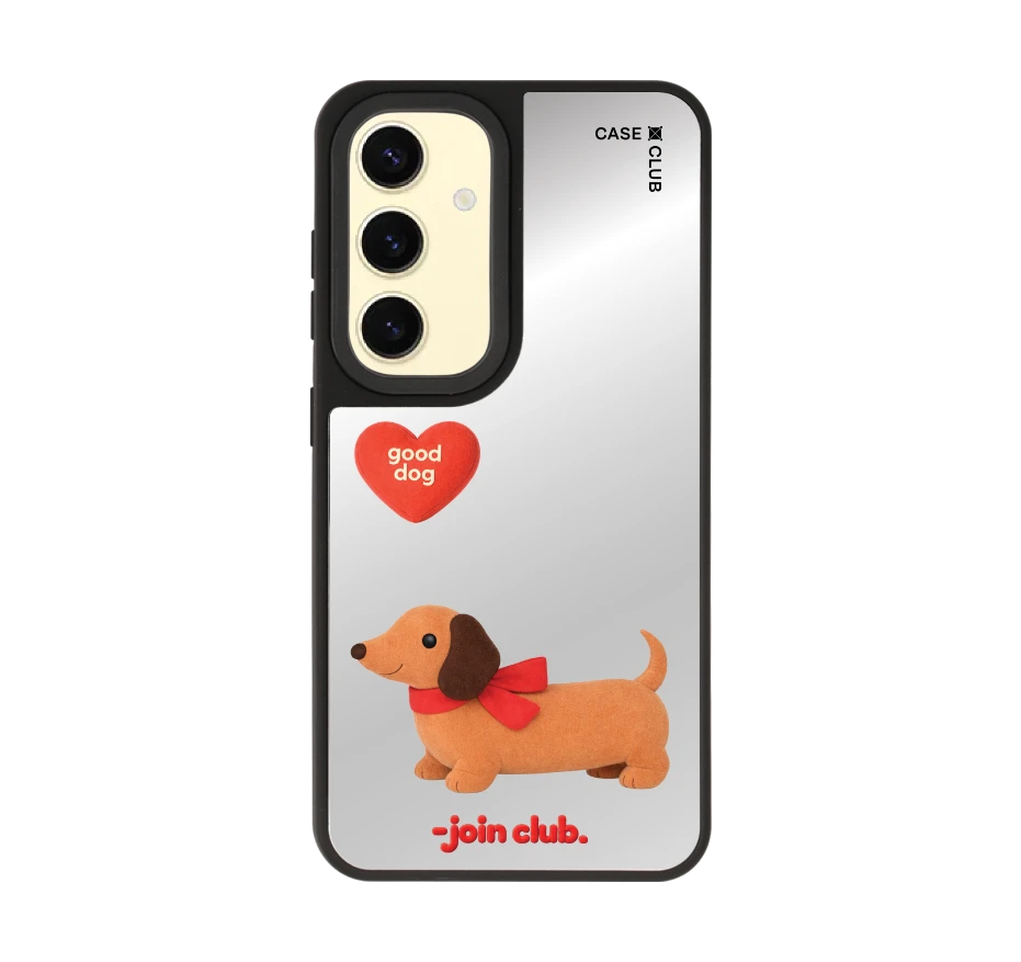 join the club heartful dachshund