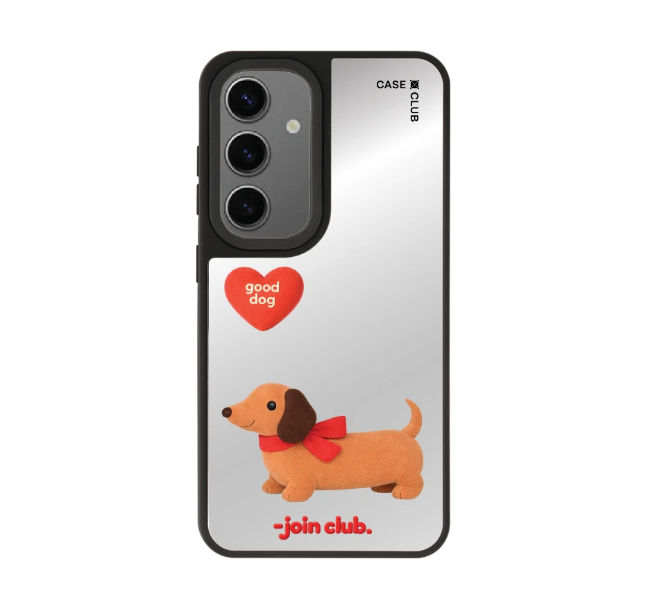 join the club heartful dachshund