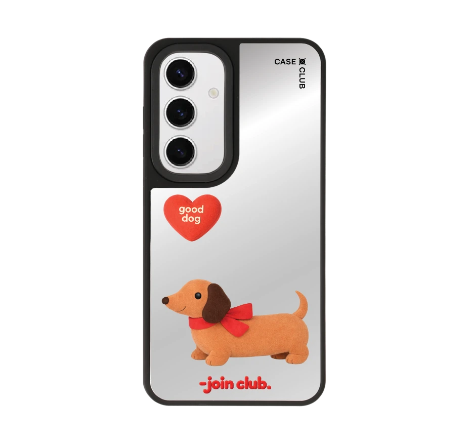 join the club heartful dachshund