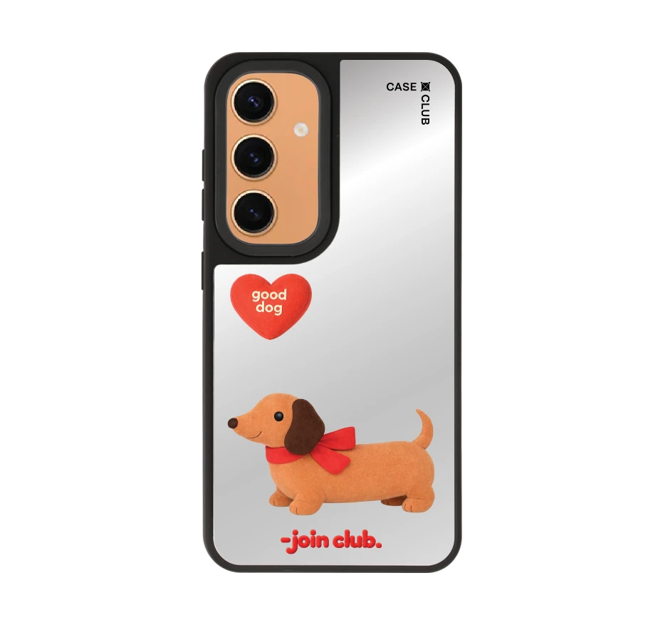 join the club heartful dachshund
