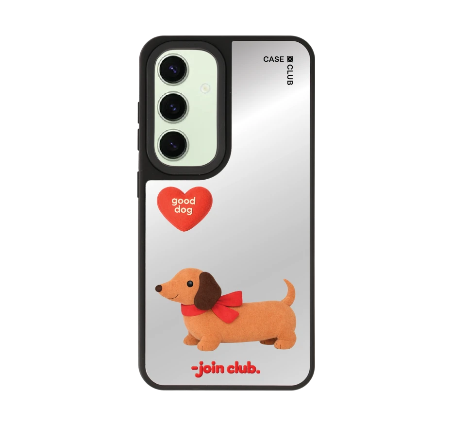 join the club heartful dachshund