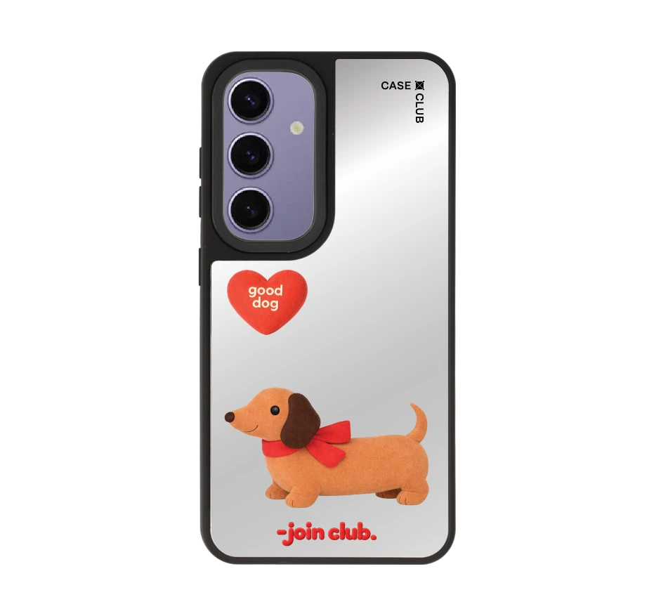 join the club heartful dachshund