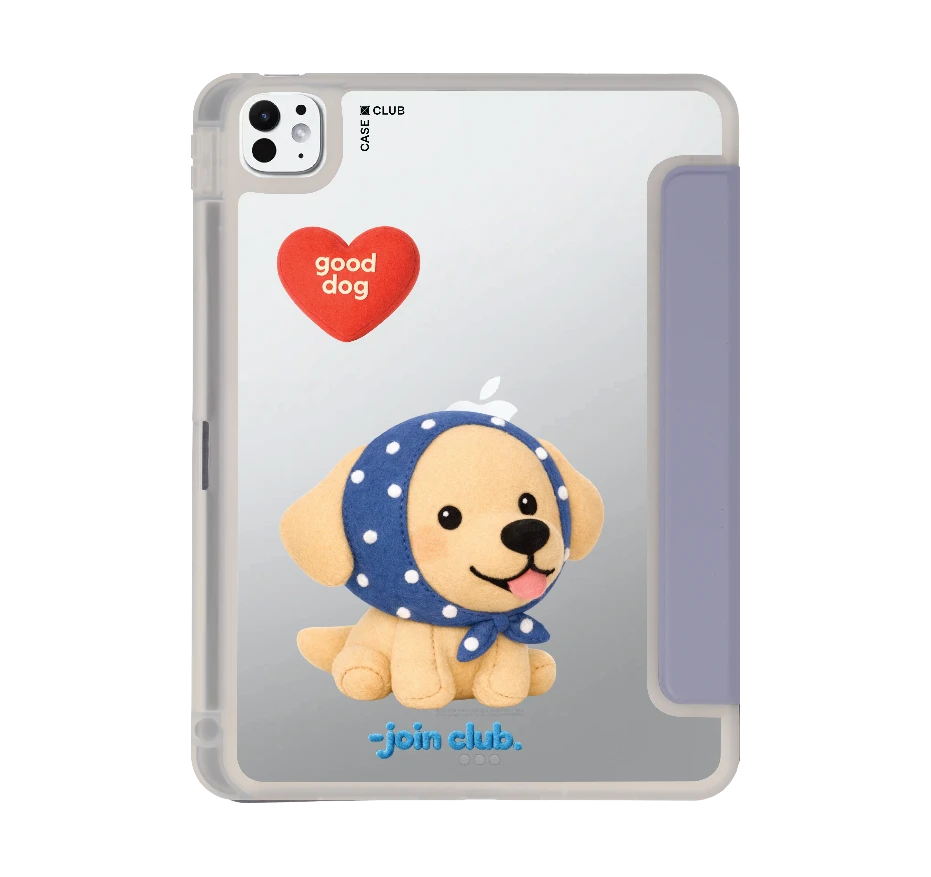 join the club heartful golden labrador retriever