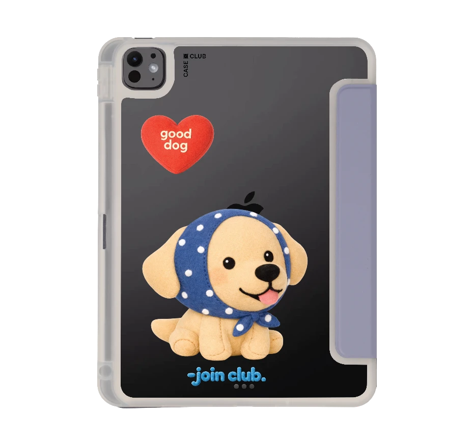 join the club heartful golden labrador retriever