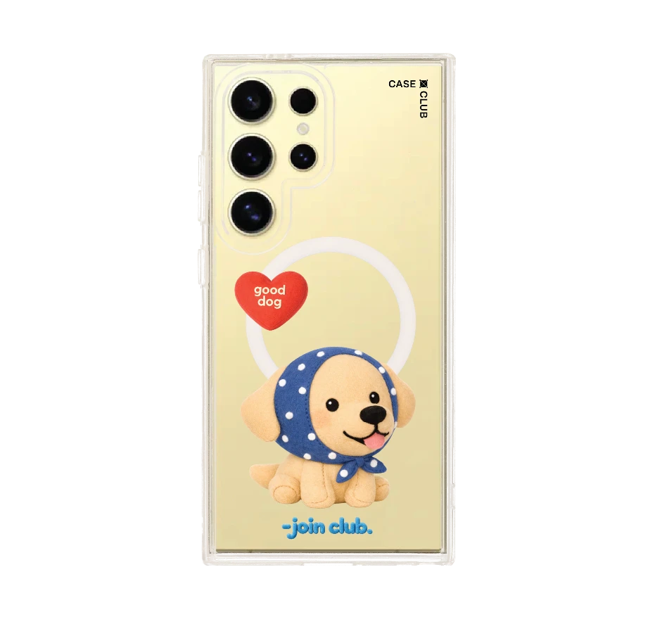 join the club heartful golden labrador retriever