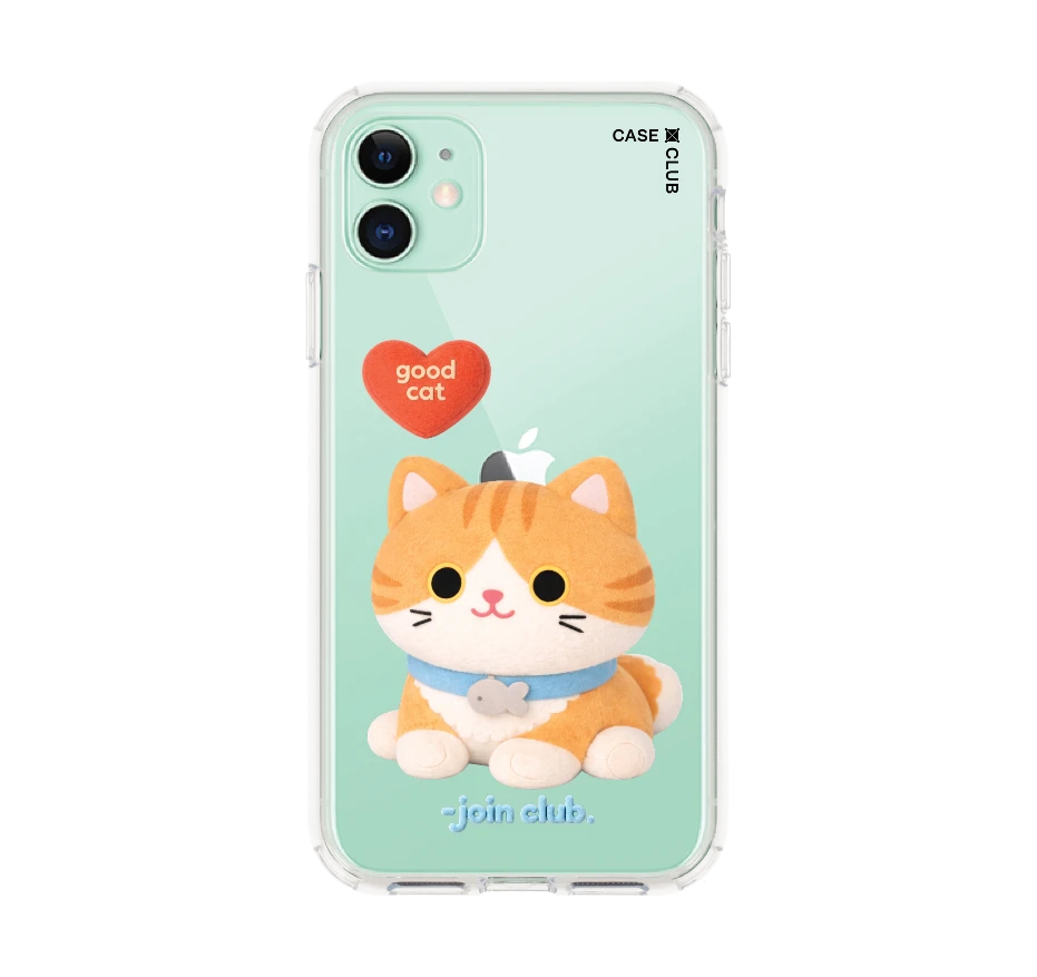 join the club heartful แมวส้ม