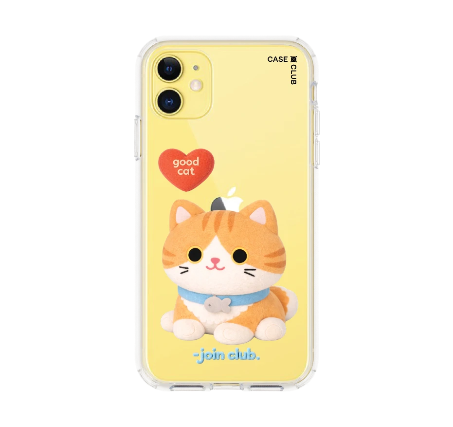 join the club heartful แมวส้ม