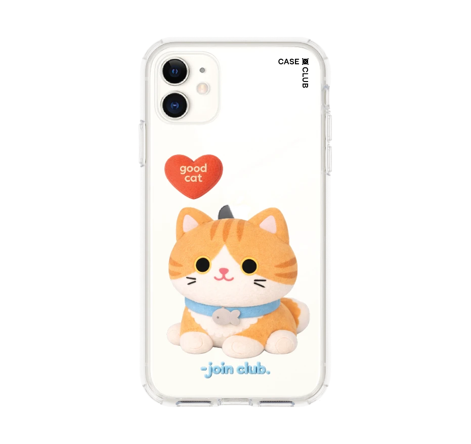 join the club heartful แมวส้ม