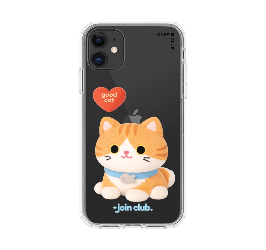 join the club heartful แมวส้ม