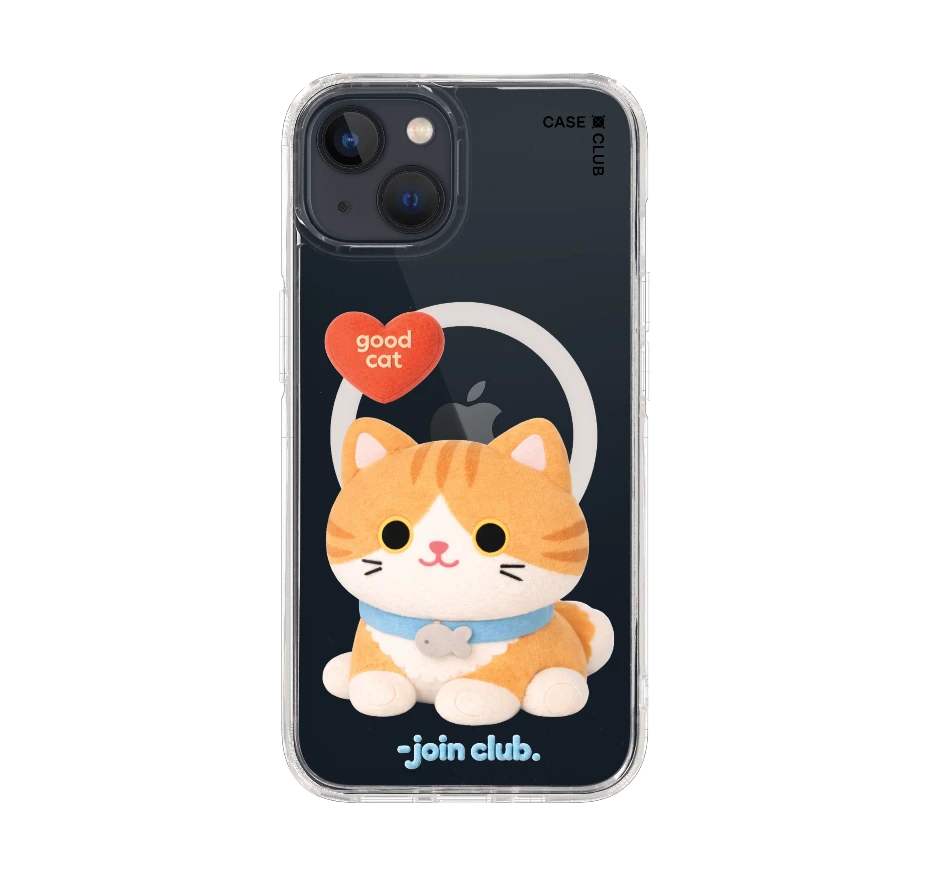 join the club heartful แมวส้ม