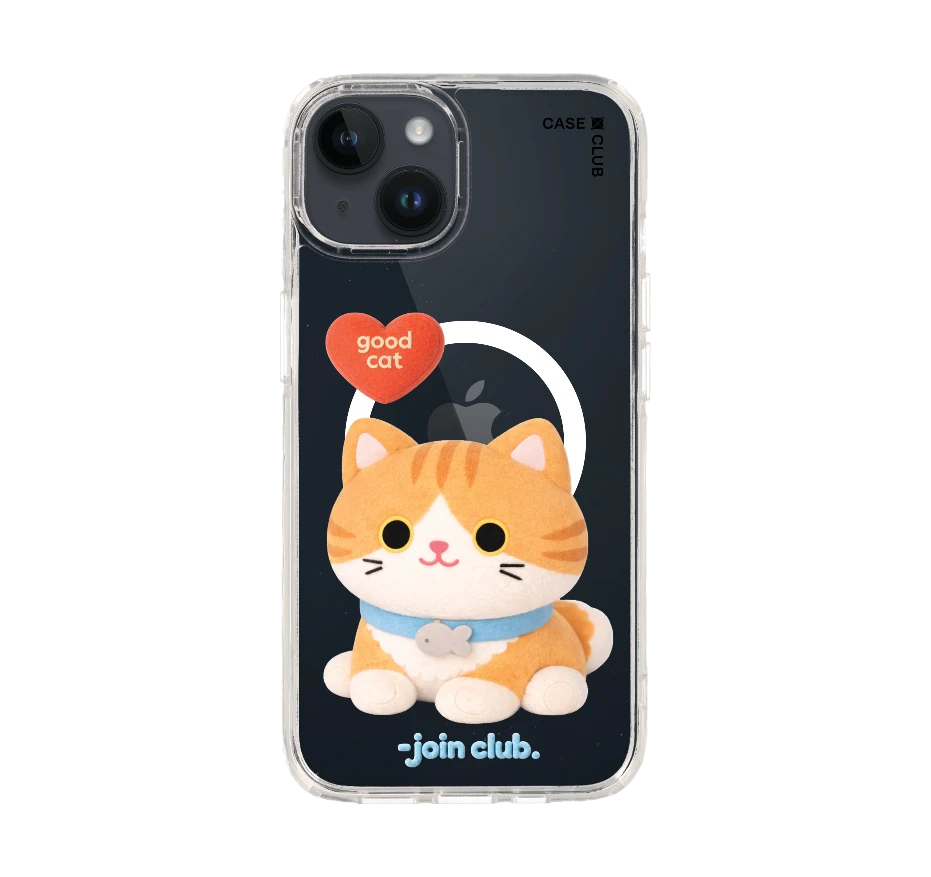 join the club heartful แมวส้ม