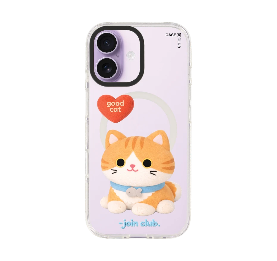 join the club heartful แมวส้ม
