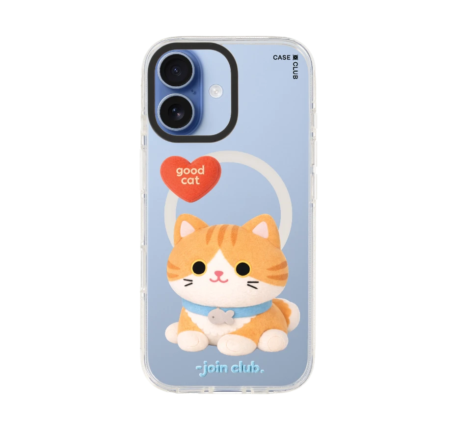 join the club heartful แมวส้ม