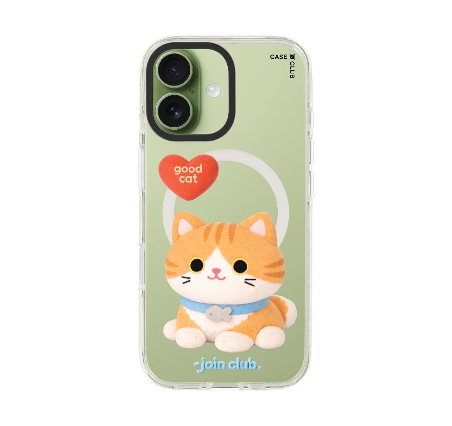 join the club heartful แมวส้ม