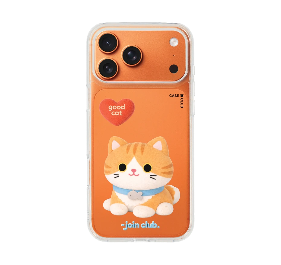 join the club heartful แมวส้ม