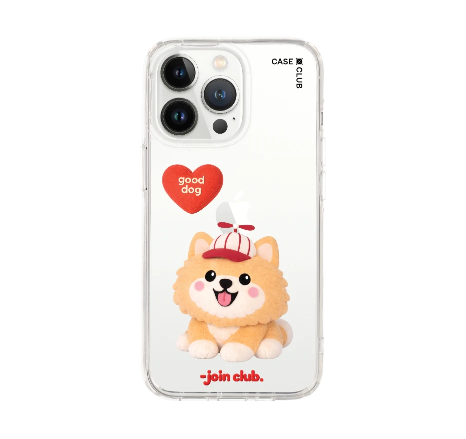 join the club heartful pomeranian