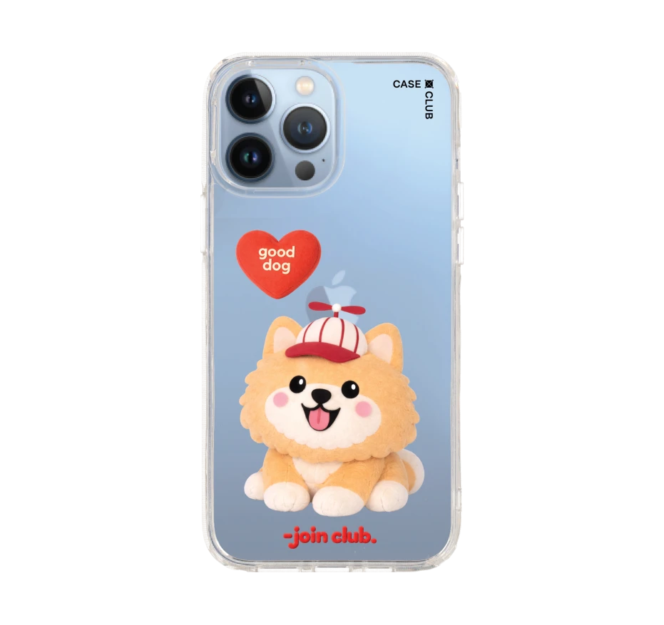 join the club heartful pomeranian