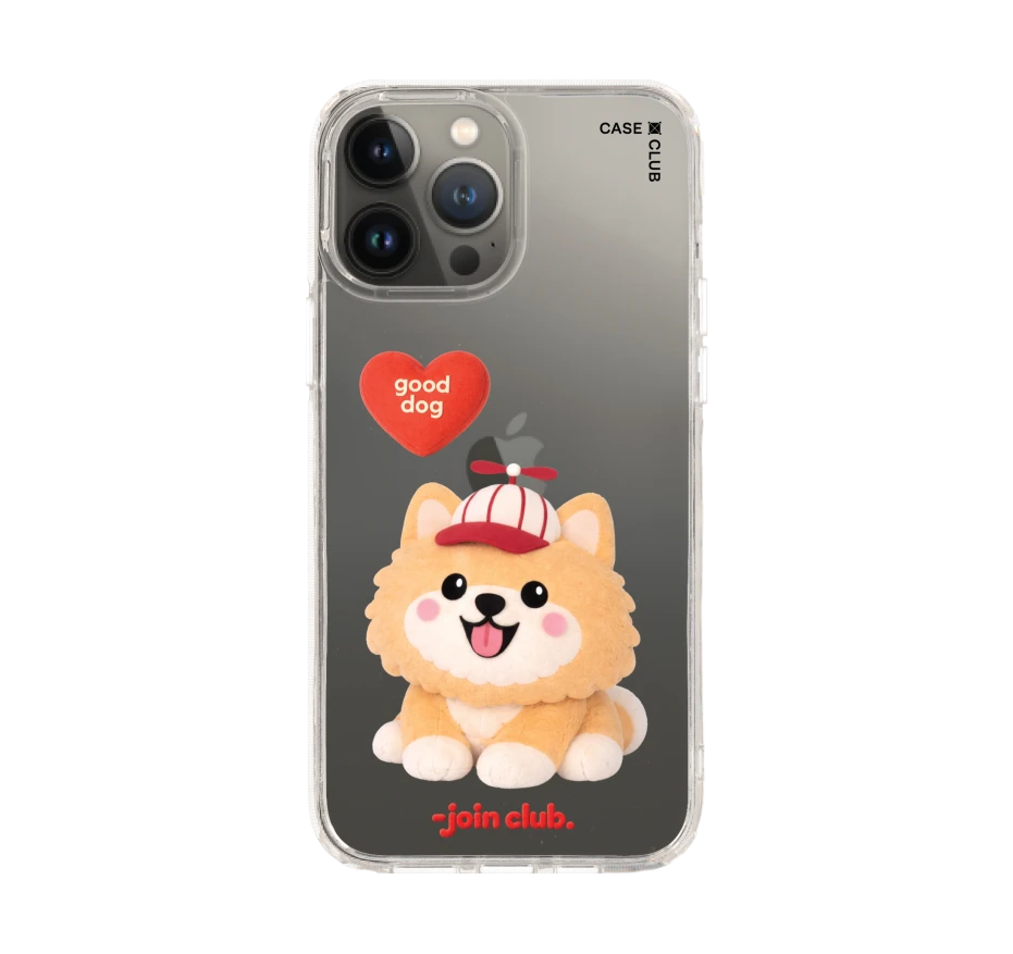 join the club heartful pomeranian
