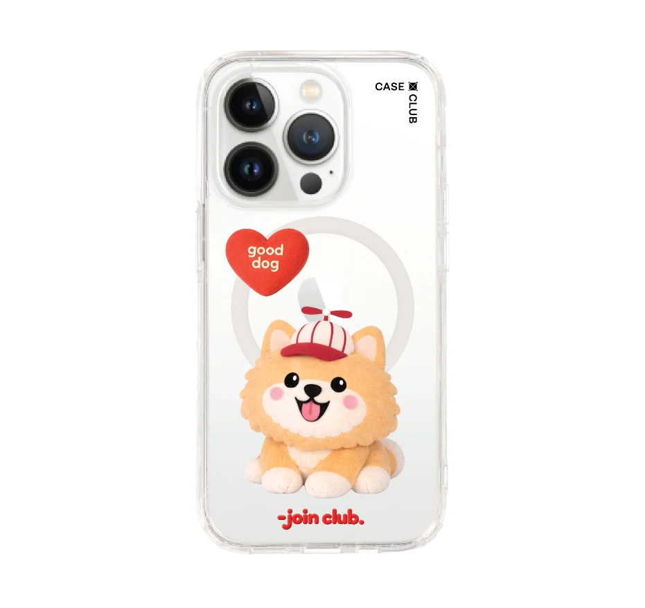 join the club heartful pomeranian