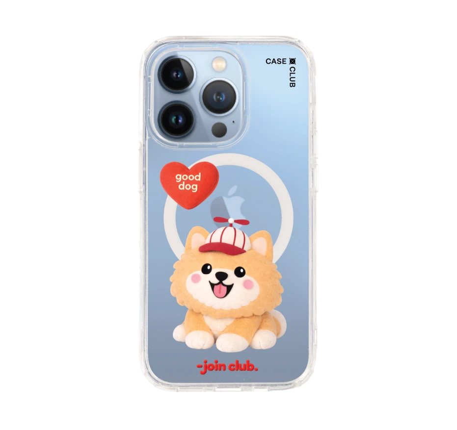 join the club heartful pomeranian