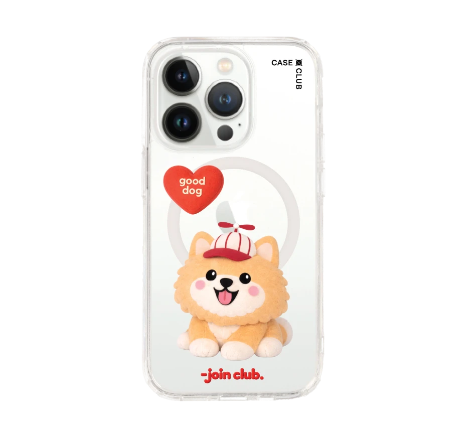 join the club heartful pomeranian