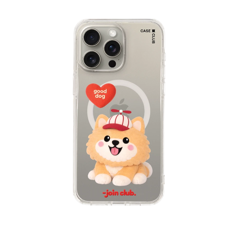 join the club heartful pomeranian
