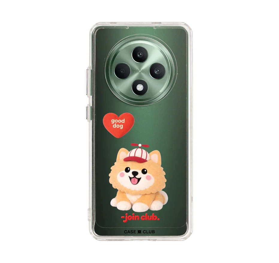 join the club heartful pomeranian