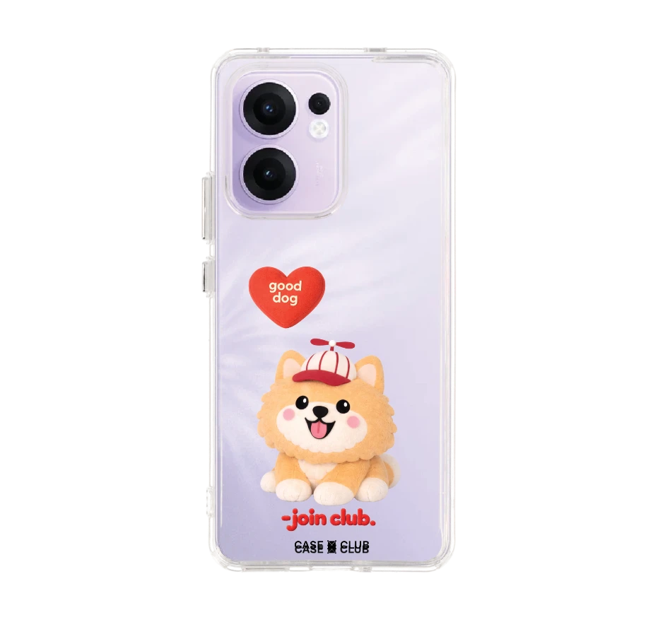 join the club heartful pomeranian