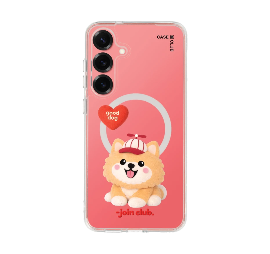 join the club heartful pomeranian