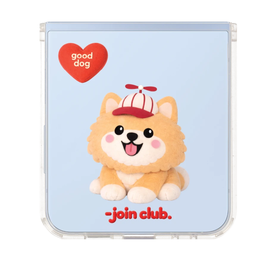 join the club heartful pomeranian