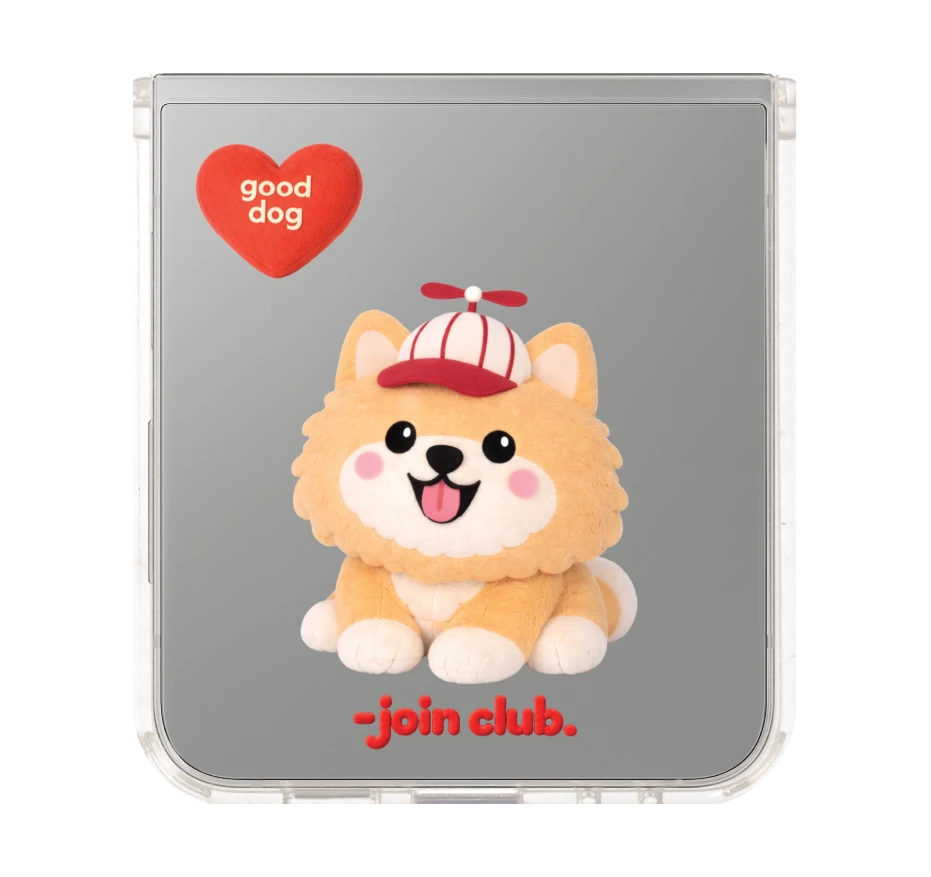 join the club heartful pomeranian