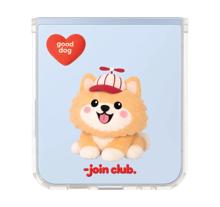 join the club heartful pomeranian