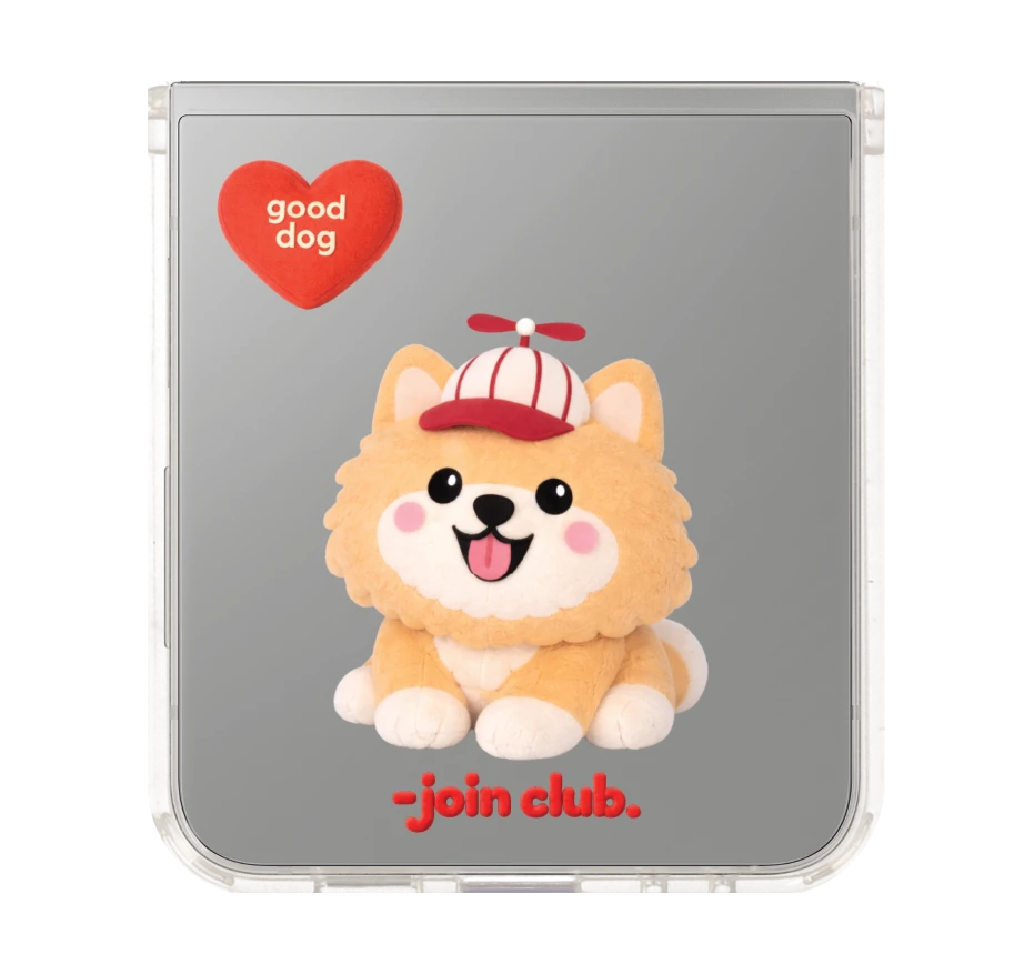 join the club heartful pomeranian