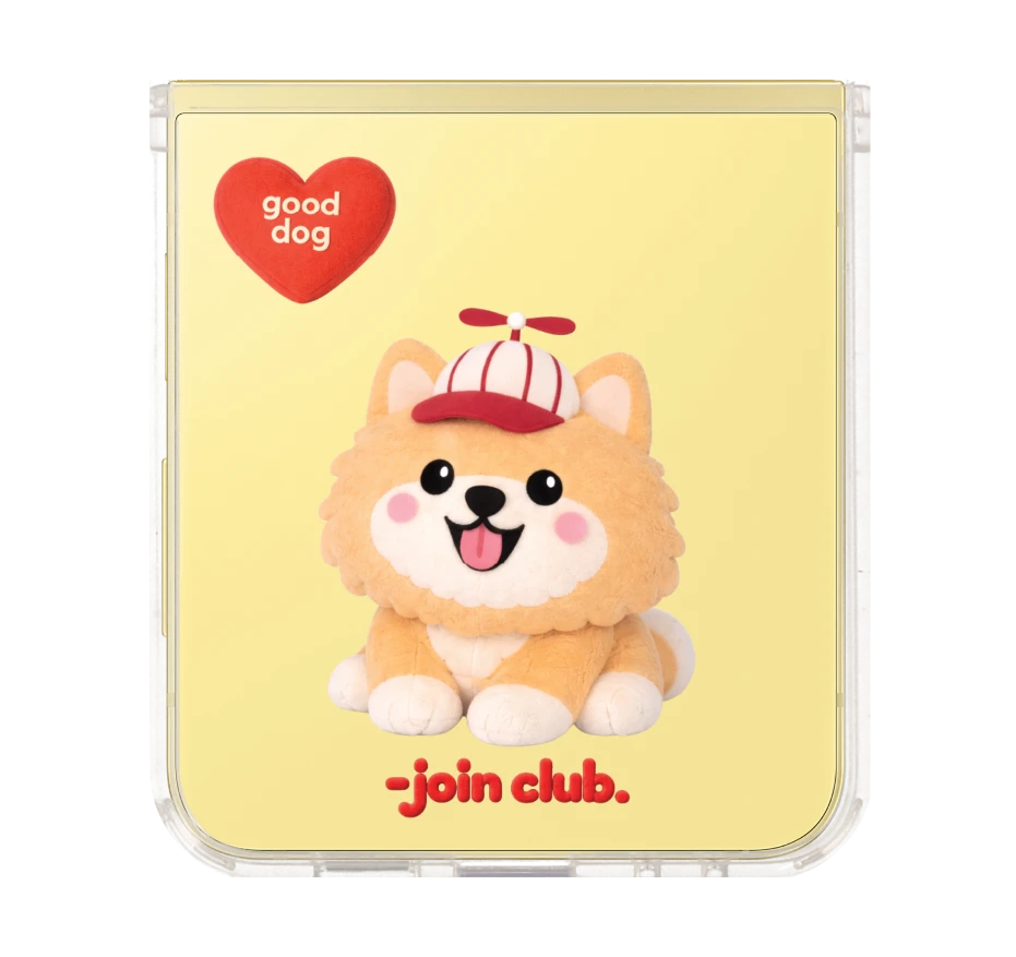 join the club heartful pomeranian