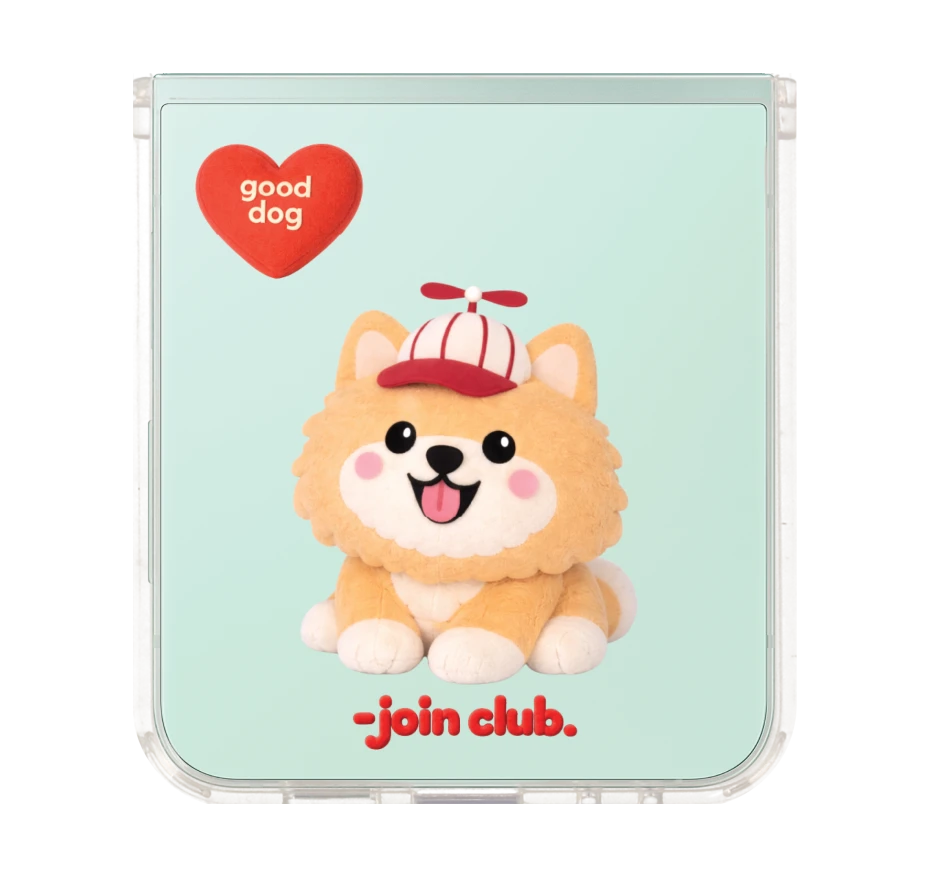 join the club heartful pomeranian