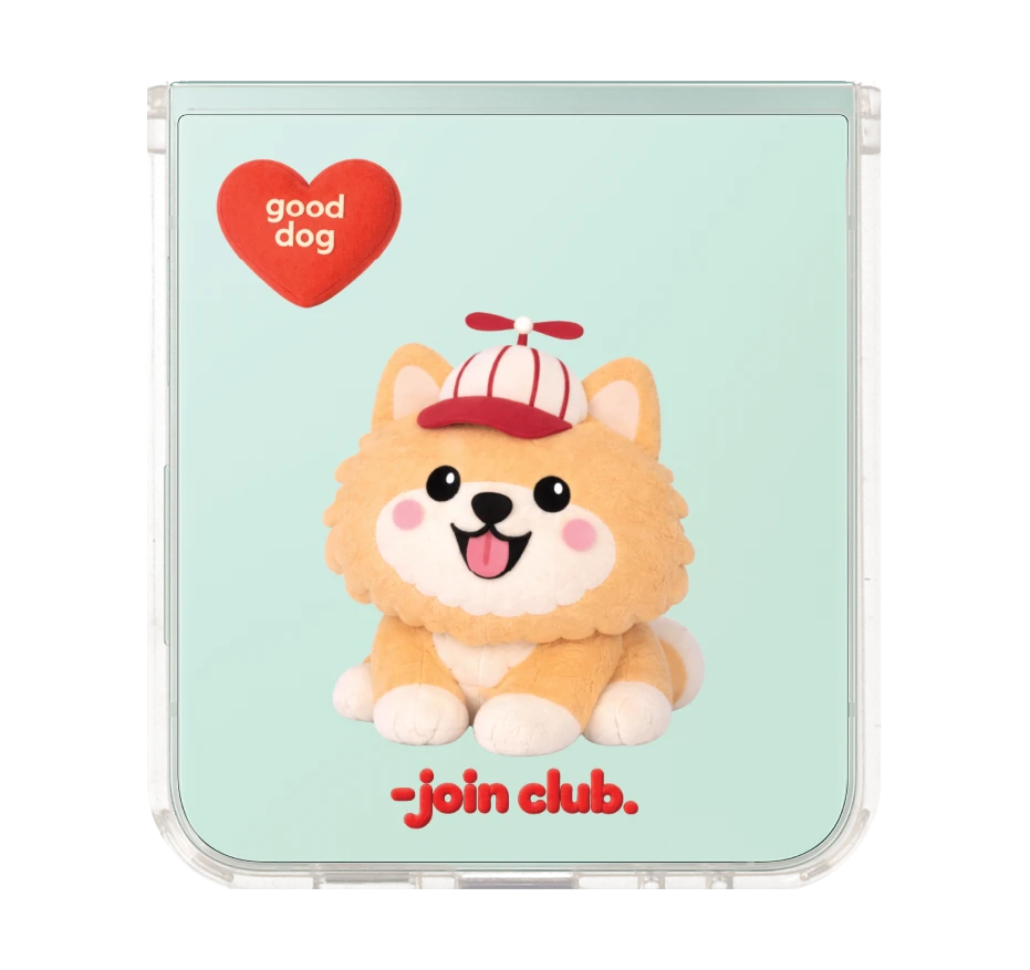join the club heartful pomeranian