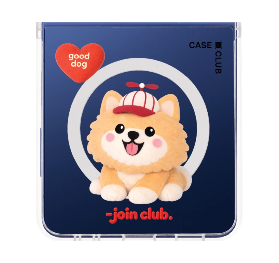 join the club heartful pomeranian