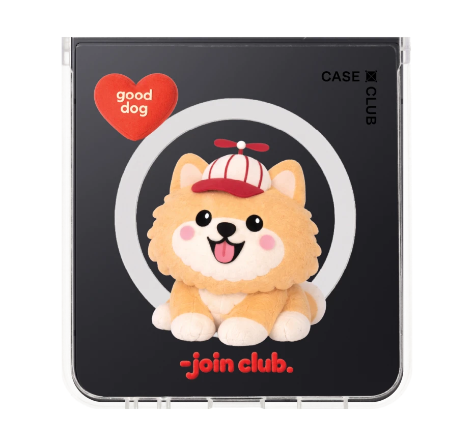 join the club heartful pomeranian
