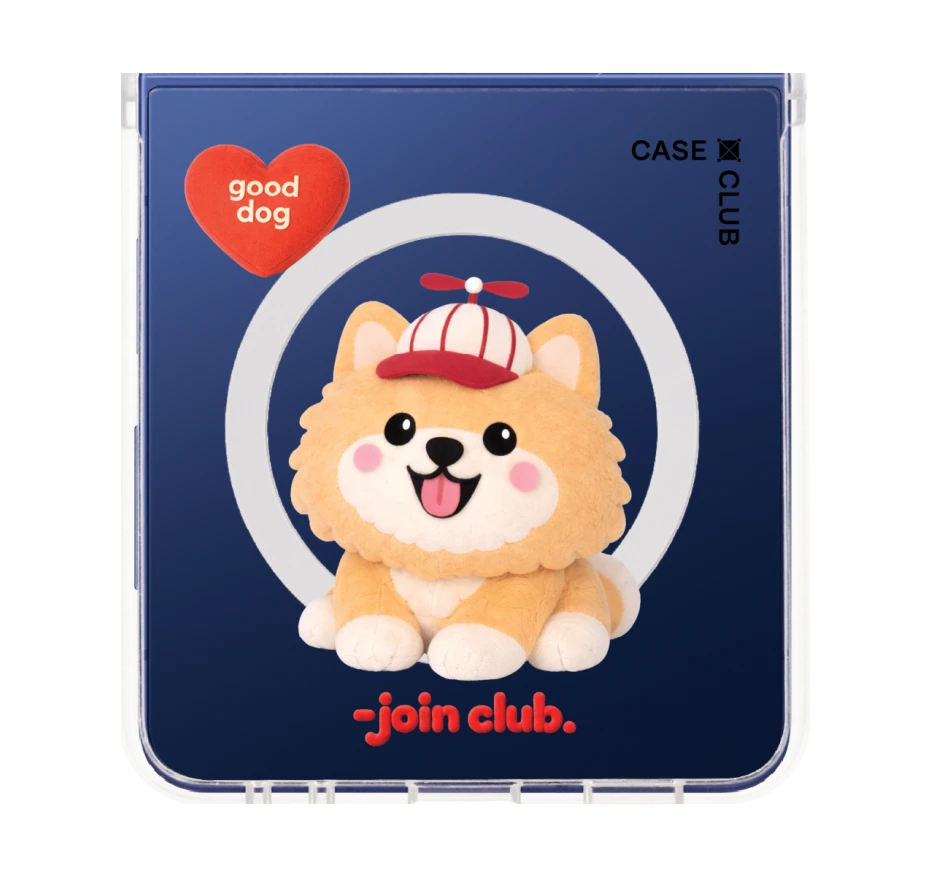 join the club heartful pomeranian