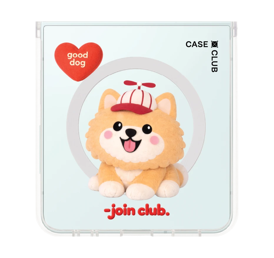 join the club heartful pomeranian