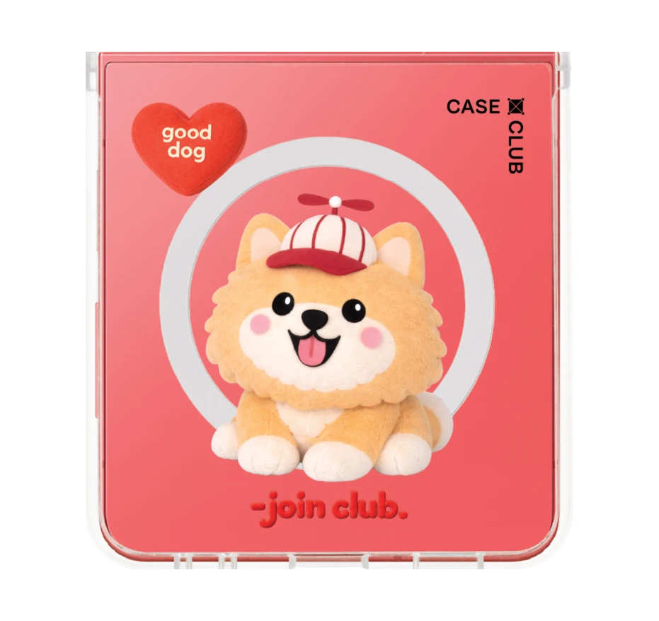 join the club heartful pomeranian